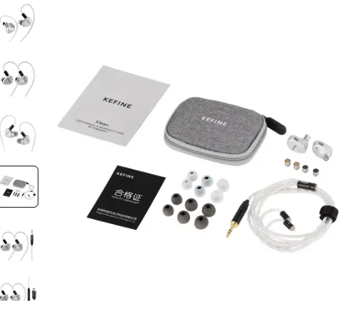 image.png [알리] [이어폰][4월] Kefine Klean SV 커핀 클린SV ($36.97) (무료)