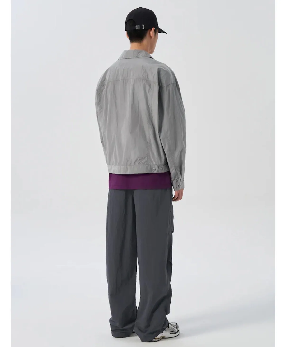 [4910] 에잇세컨즈 나일론 커브드 라인 팬츠 S/M사이즈 (14,330원) (무료)