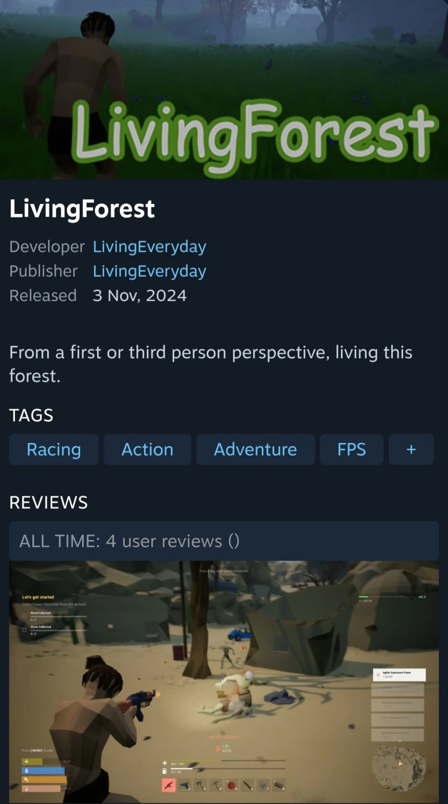 [스팀] LivingForest (무료/무료)_1.webp