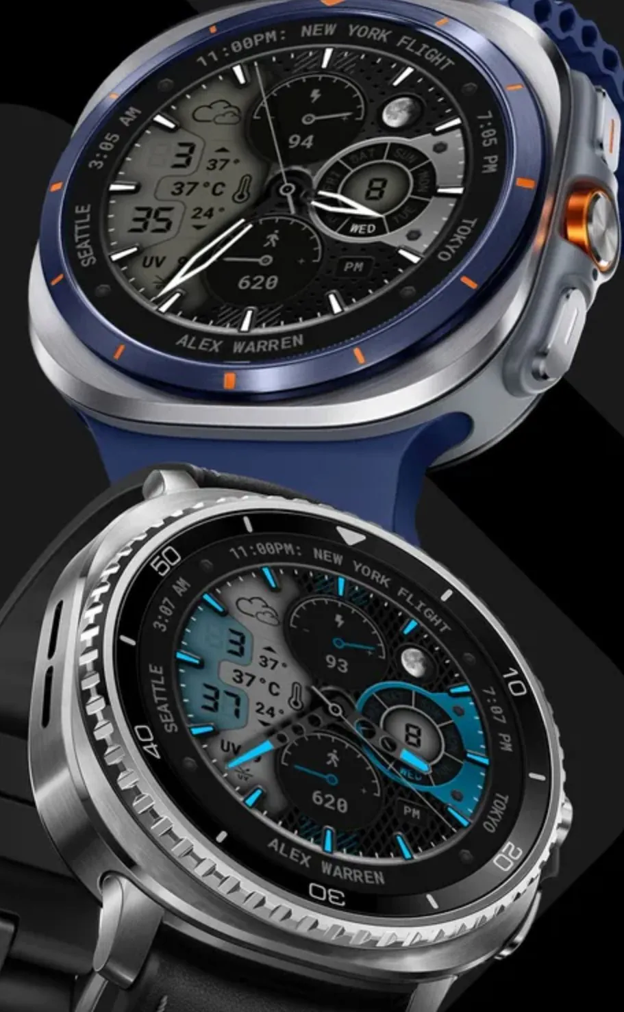 [구글플레이] 갤럭시워치 페이스 ML2U 390 등 2종 (0원) (무료)