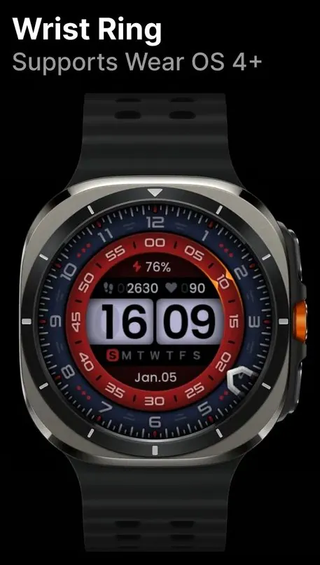 [구글플레이] 갤럭시워치 페이스 wristring 등 5종 (0원) (무료)