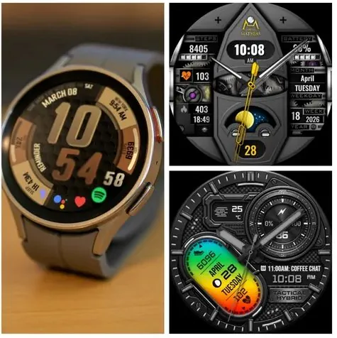 [구글플레이] 갤럭시 워치페이스 Digital Watch MB433 등 7종 (0원) (무료)