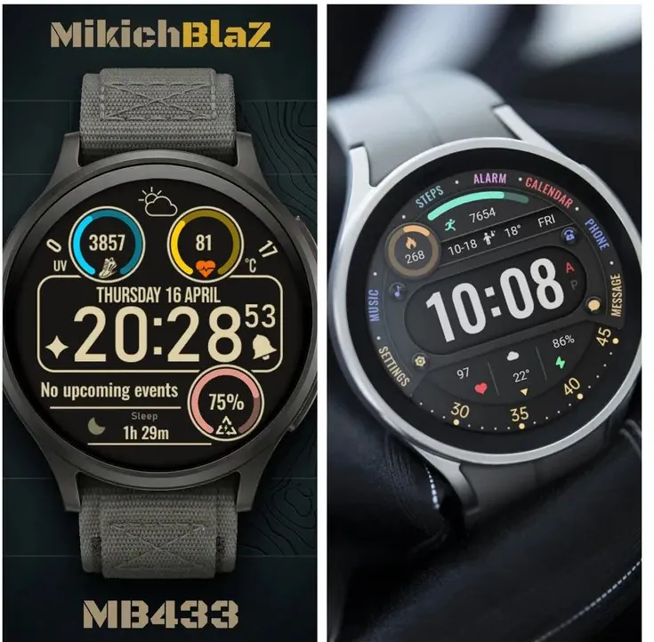 [구글플레이] 갤럭시 워치페이스 Digital Watch MB433 등 7종 (0원) (무료)