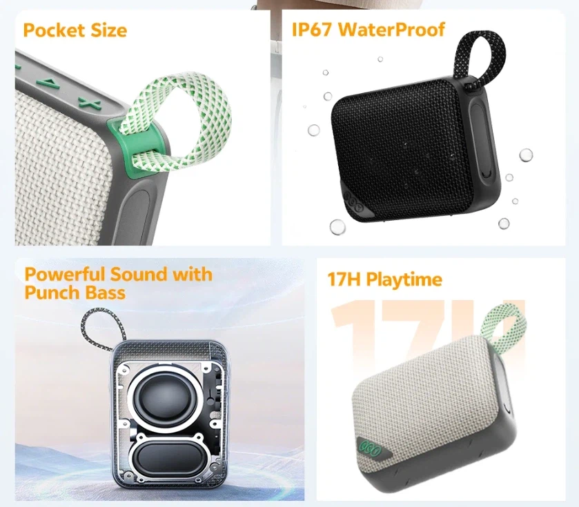 [알리] QCY SP2 방수 블루투스 스피커 / 18,856원_2.webp