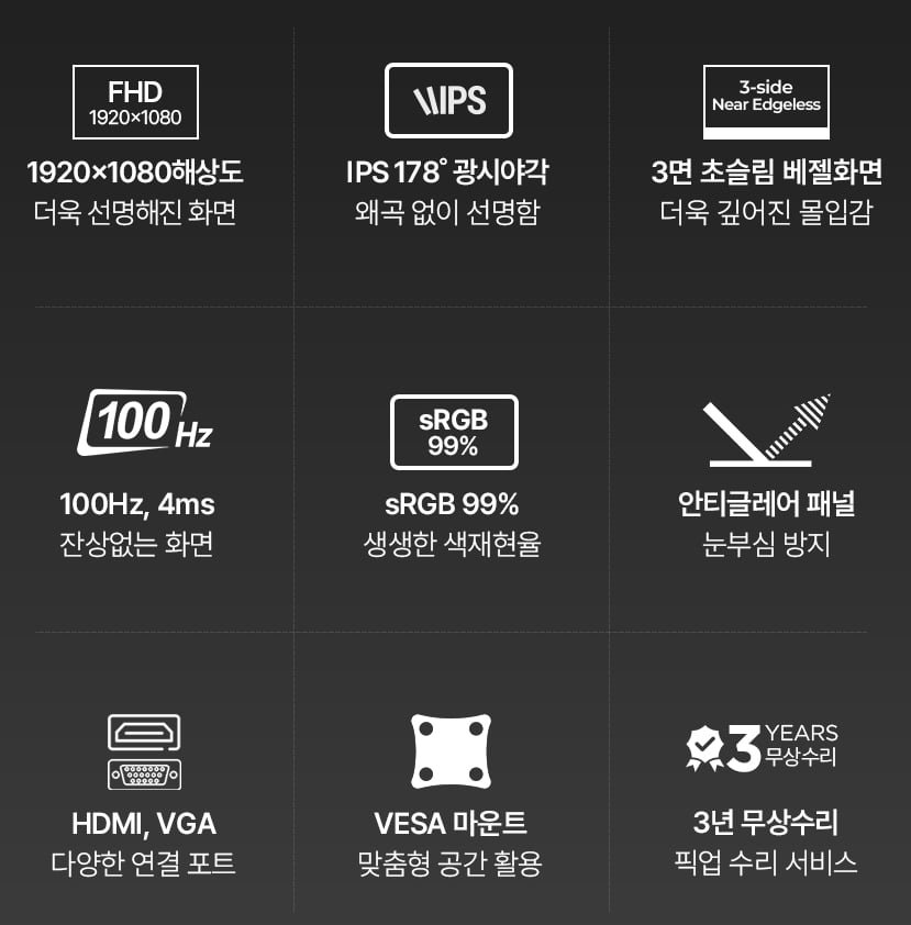 image.png [Ali] Màn hình Lenovo (Màn hình văn phòng 24 inch FHD IPS 100Hz AS3 năm) (89.385 KRW) (Miễn phí)