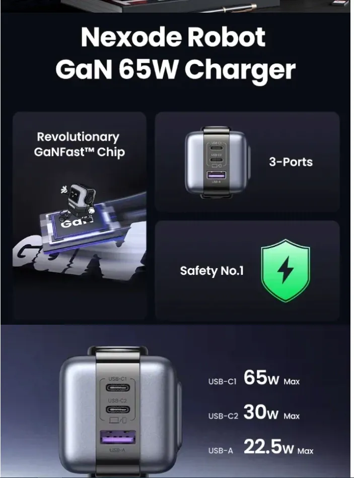 dvvvk.png [알리] 유그린 65W GaN 멀티 충전기 (로봇 디자인) (25,285원) (무료)
