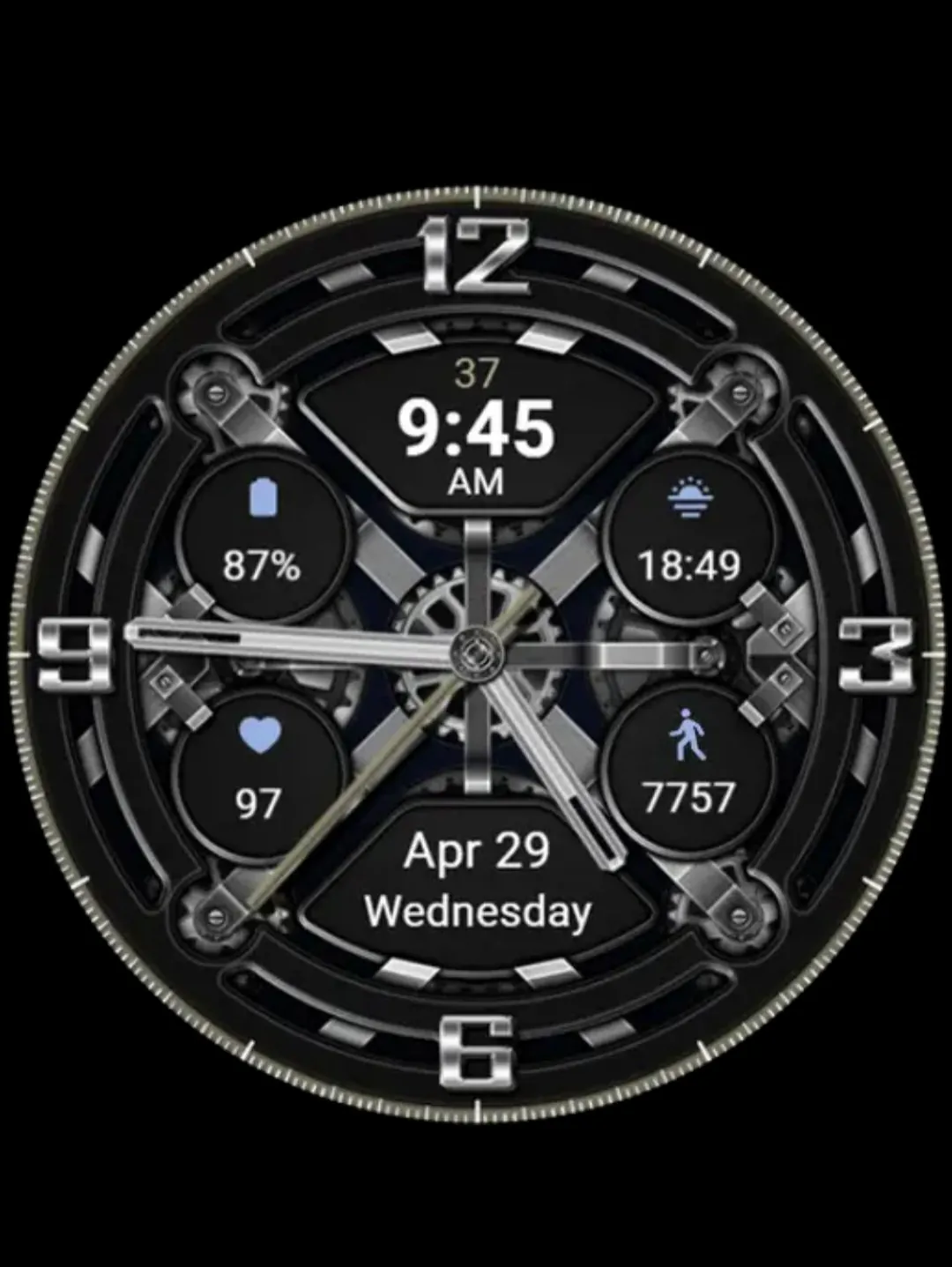 [WatchOS] mặt đồng hồ cơ khí (miễn phí) (miễn phí)