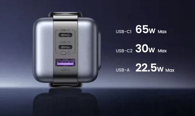 [Ali] Bộ sạc đa năng Ugreen 65W GaN (thiết kế robot) / KRW 22.354_4.webp