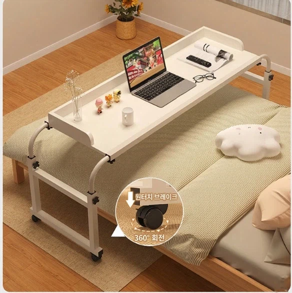 [쿠팡] 높이조절 이동식 침대 테이블 홈오피스 책상 (63,000원/무료)_3.webp