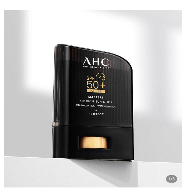 image.png [Mua sắm trên Naver] AHC Masters Air Rich Sun Stick 14g [Nego King] (7.100 won) (Miễn phí)