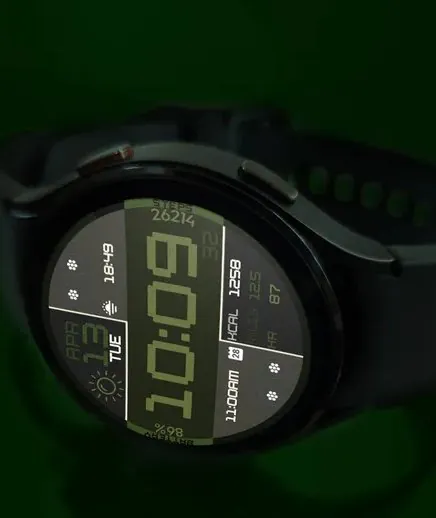 [Google Play] Galaxy Watch Face neon nexus và 3 loại (0 won) (miễn phí)