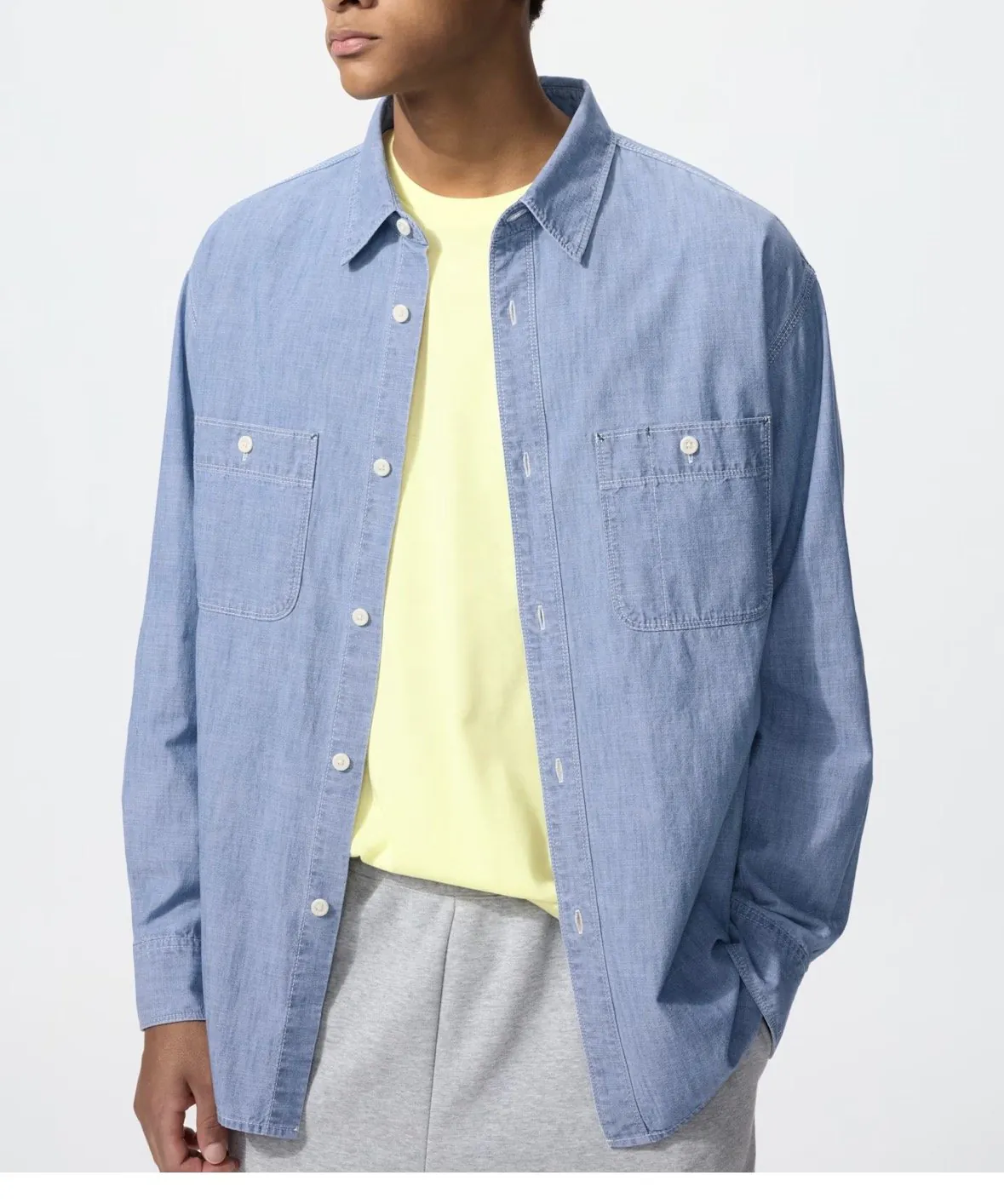 [4910] 유니클로 샴 브레이 셔츠 (26,740원) (무료)