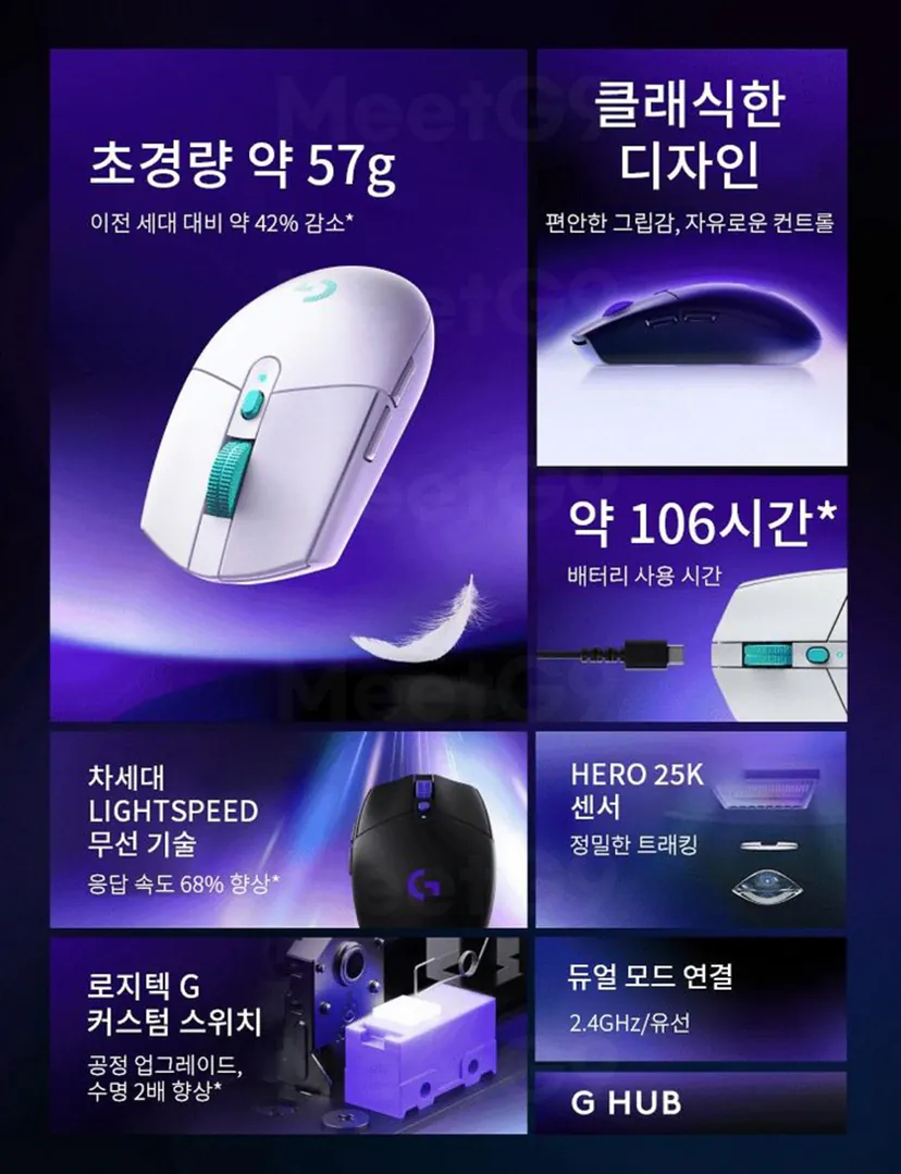 2.png [지마켓] 로지텍 G304X 내장배터리 무선 게이밍 마우스 (39,210원) (무배)