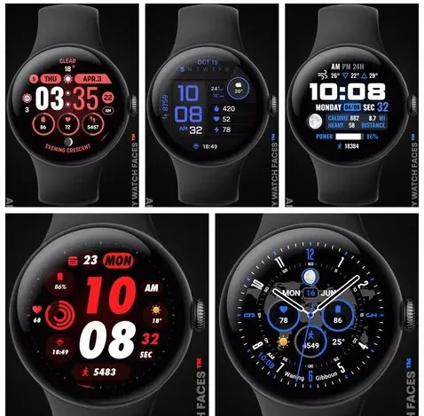 [구글플레이] 갤럭시워치 페이스 LIBERTY WATCH FACES 5종 (0원) (무료)