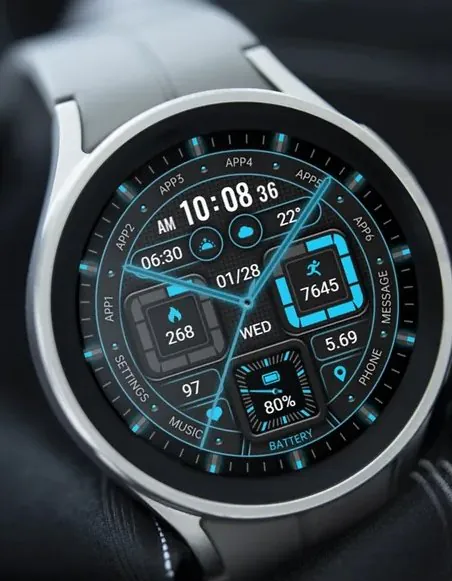 [Google Play] 7 loại bao gồm Galaxy Watch Face rens watchface91 (0 won) (miễn phí)