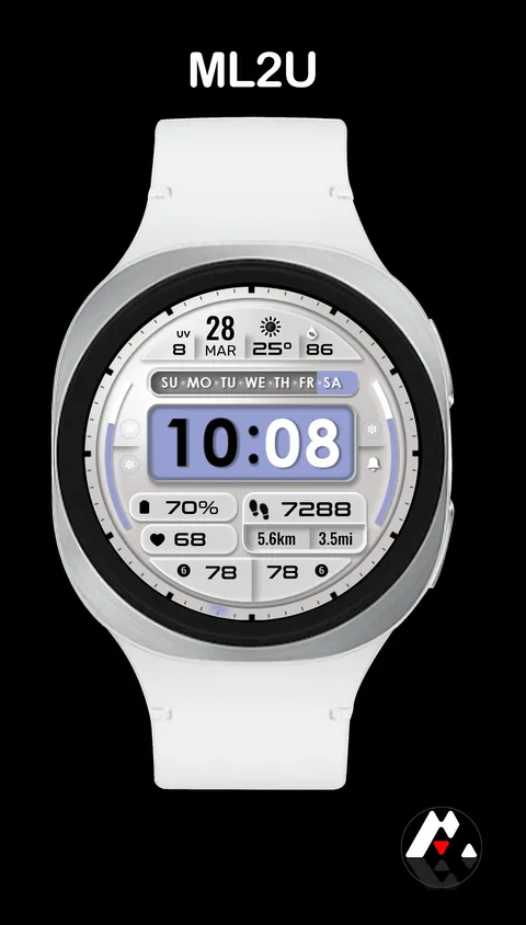 [Google Play] Galaxy Watch Face Senior Orange Light, 3 loại (0 won) (Miễn phí)