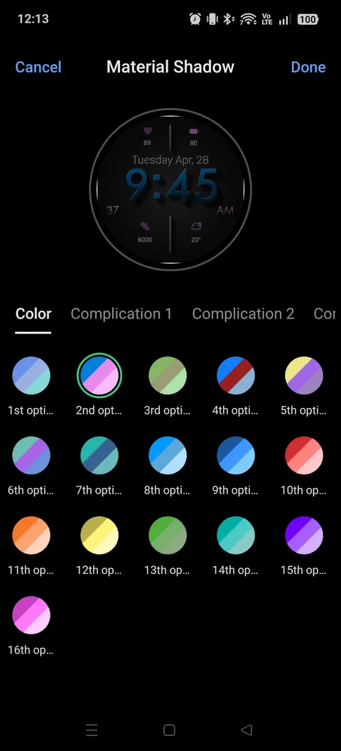 [Google Play] 3 loại bao gồm Galaxy Watch Face Apex SE (0 won) (Miễn phí)