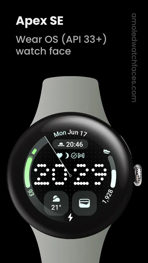 [Google Play] 3 loại bao gồm Galaxy Watch Face Apex SE (0 won) (Miễn phí)
