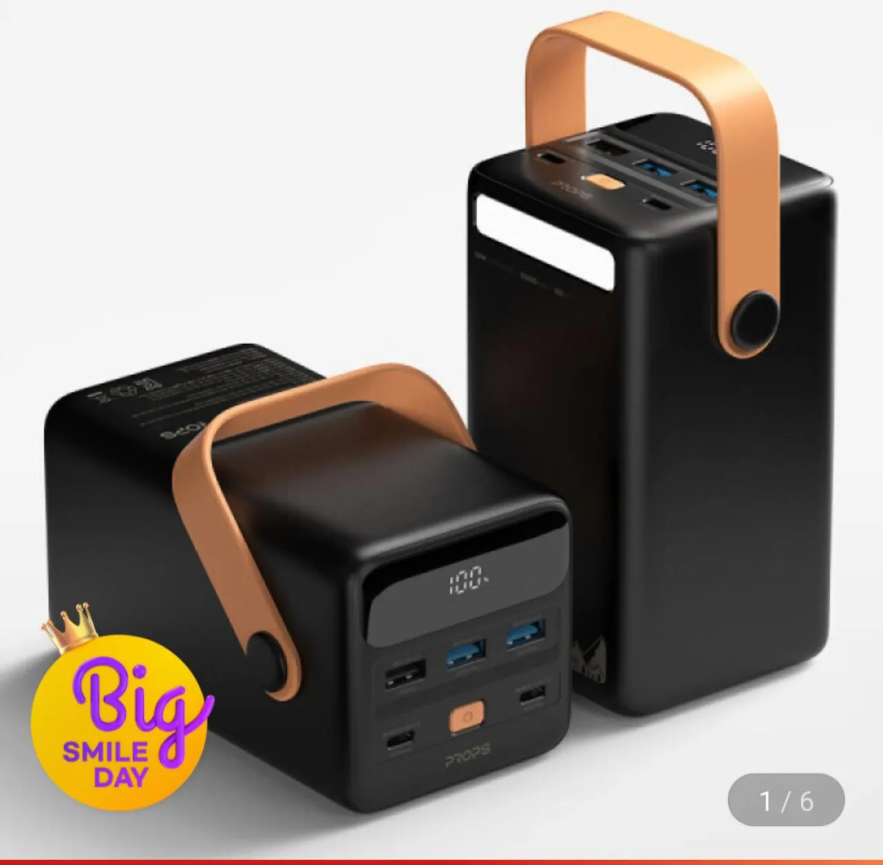 1000052240.jpg [G Market] Đạo cụ 65W PPS pin phụ cho máy tính xách tay cắm trại dung lượng cao 50.000 mAh (42.960 KRW) (miễn phí)