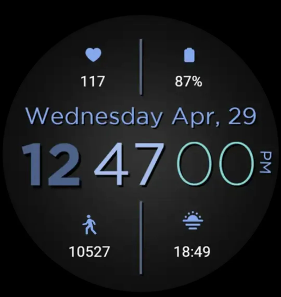 [WearOS] essentialface 워치페이스 (무료) (무배)