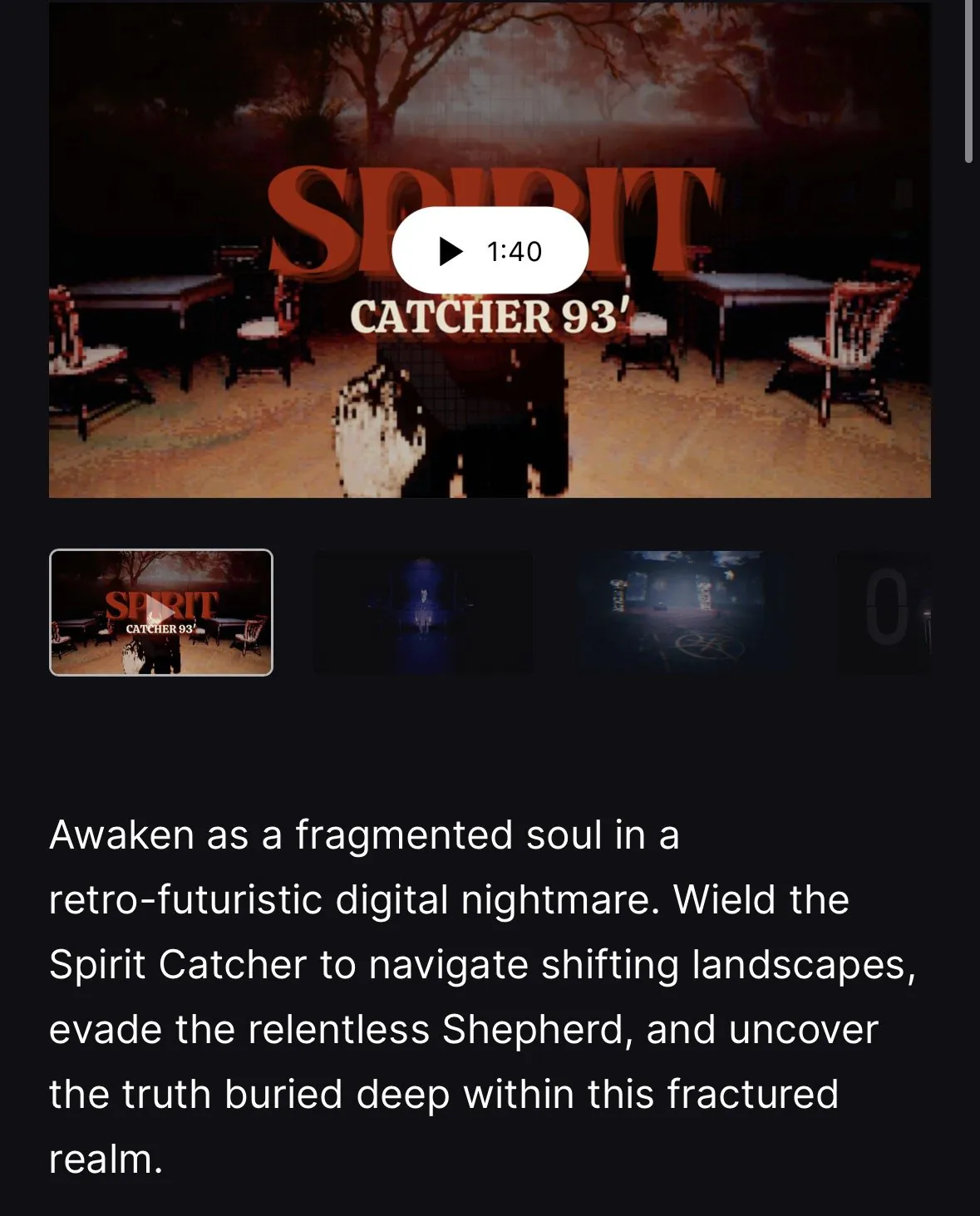 [Epic Games] Spirit Catcher 93' (Miễn phí) (Miễn phí)