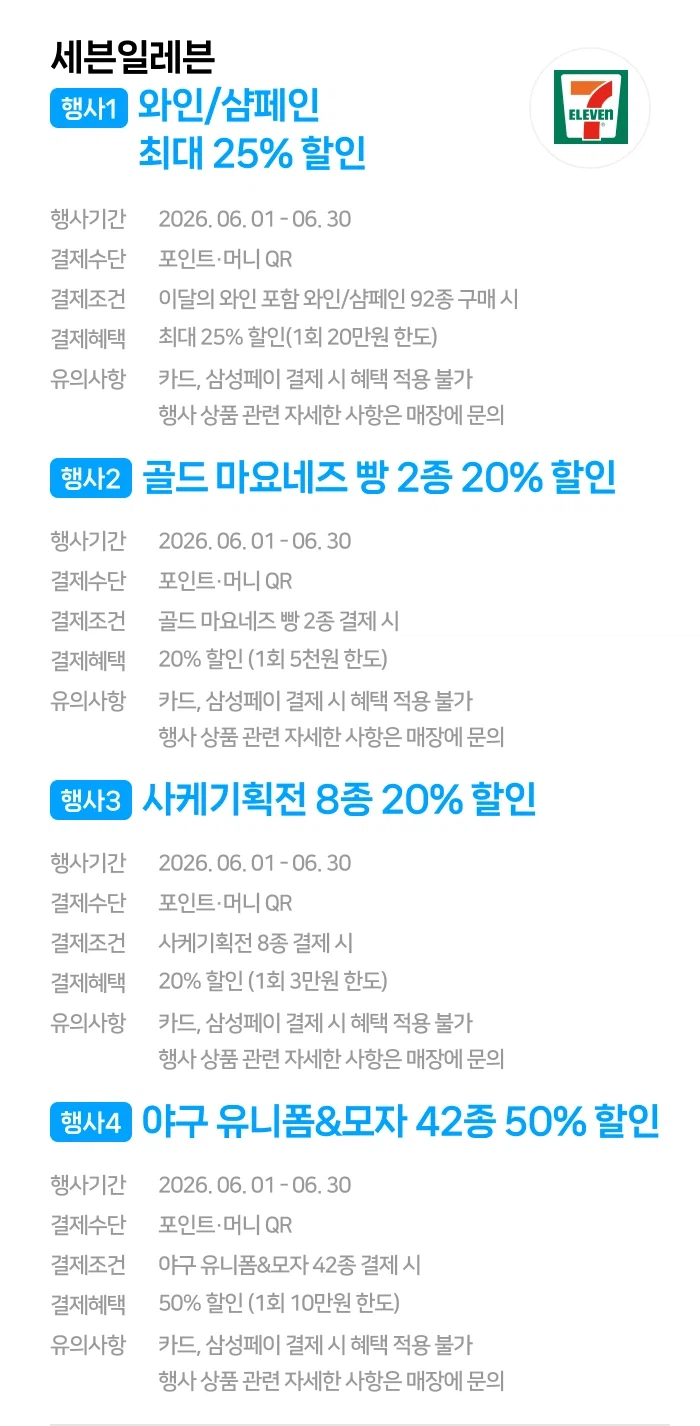 [Naver Pay] Tháng 6 nhượng quyền thanh toán tại chỗ & cửa hàng tiện lợi & sự kiện siêu thị (1/6~30)_11.webp
