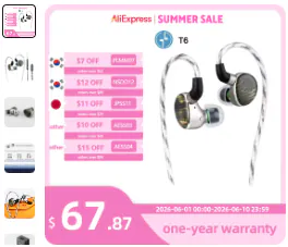 image.png [알리] [이어폰] [6월] Smabat X10+디비누스 벨벳 외 ($110.57) (무료)