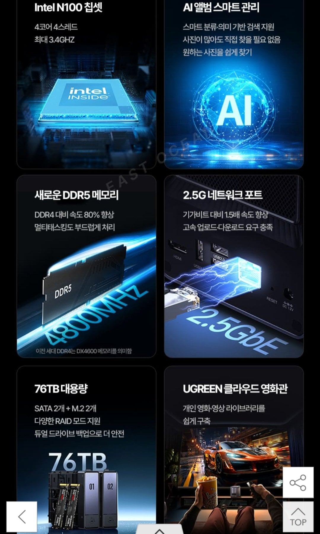 1780297844780.jpg [Đấu giá] Không bao gồm ổ cứng Ugreen NAS DXP2800 (364.000 won) (miễn phí)