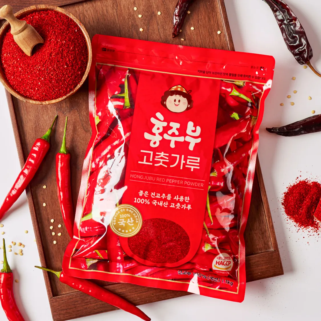 35414473_0.webp [nsmall] 1kg bột ớt đỏ nội địa (18.900 won) (miễn phí)