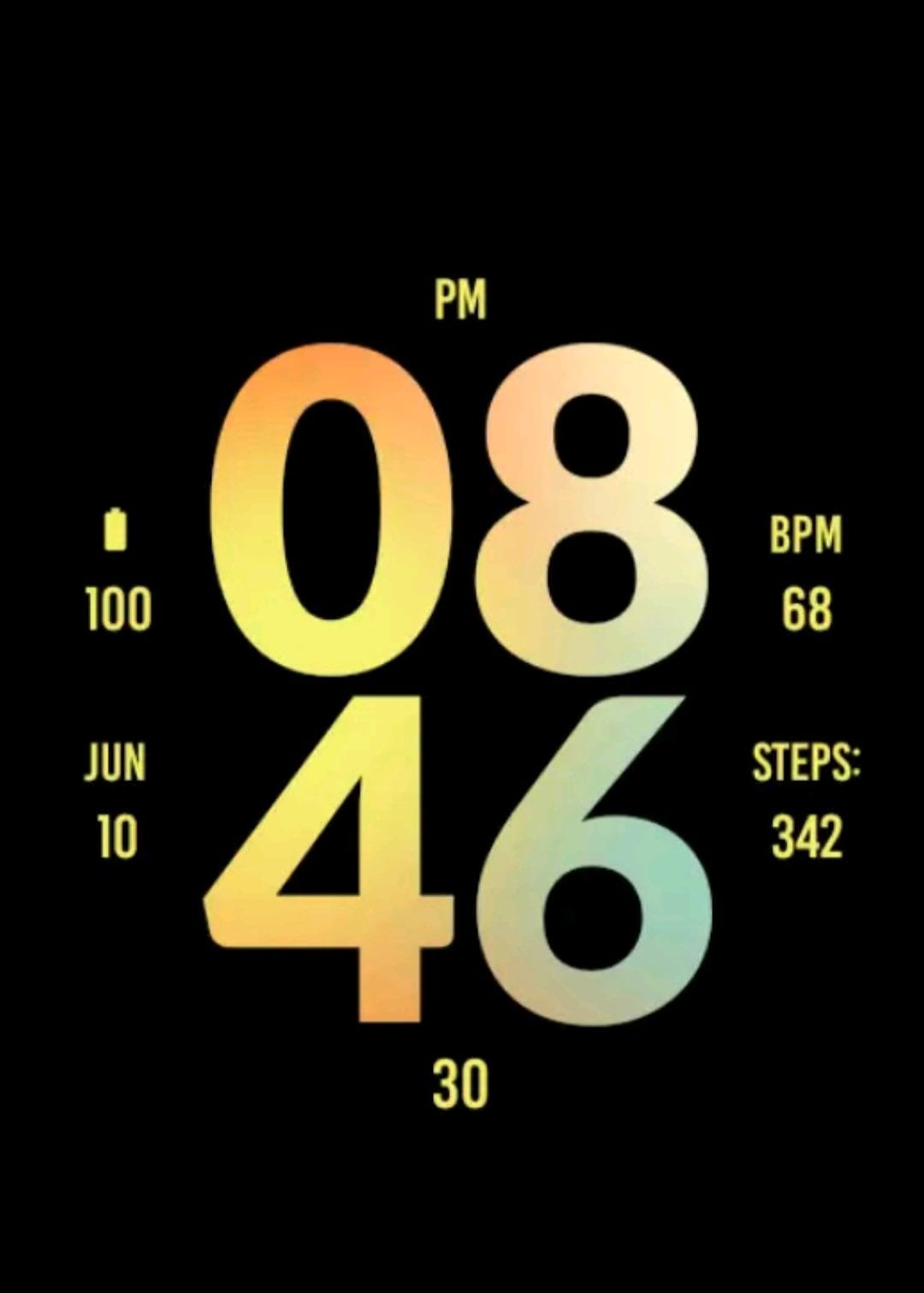 [WearOS] Big Morning Glow 워치페이스 외 (무료) (무배)