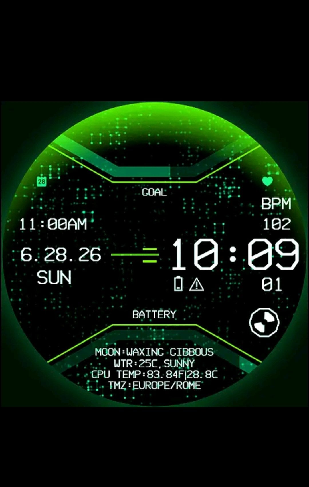 [WearOS] Sparkling Technoise Watch Face 외 (무료) (무배)