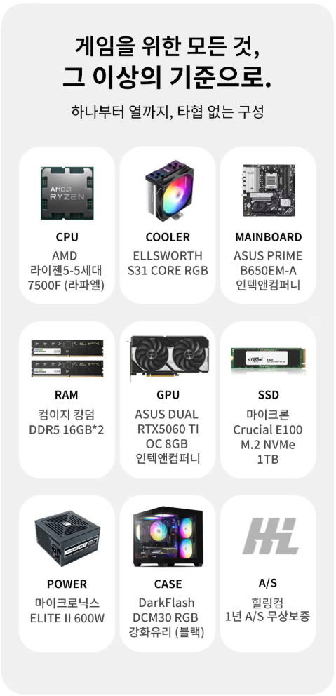 222.png [Hi-Mart] 7500F / 5060 hoặc 5060ti Toàn bộ thân máy tiết kiệm chi phí (khác nhau tùy theo sản phẩm) (miễn phí)
