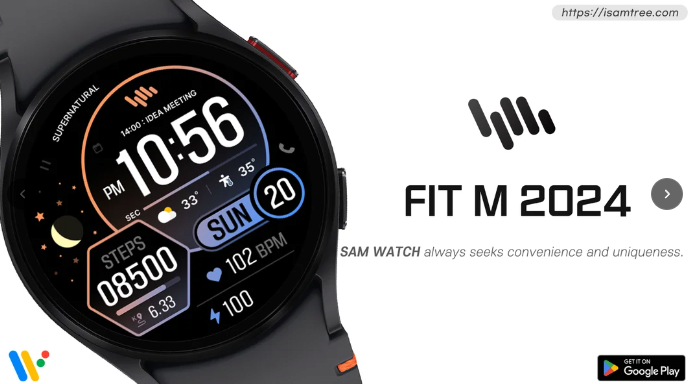 1782271092579.png [Google Play] Galaxy Watch SamWatch Face SamWatch FIT M 2024, 2 loại (0 won) (miễn phí)