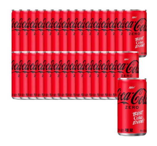 1000056543.png [G Market] 30 lon Coca-Cola Zero 190ml (12.290 won) (miễn phí)