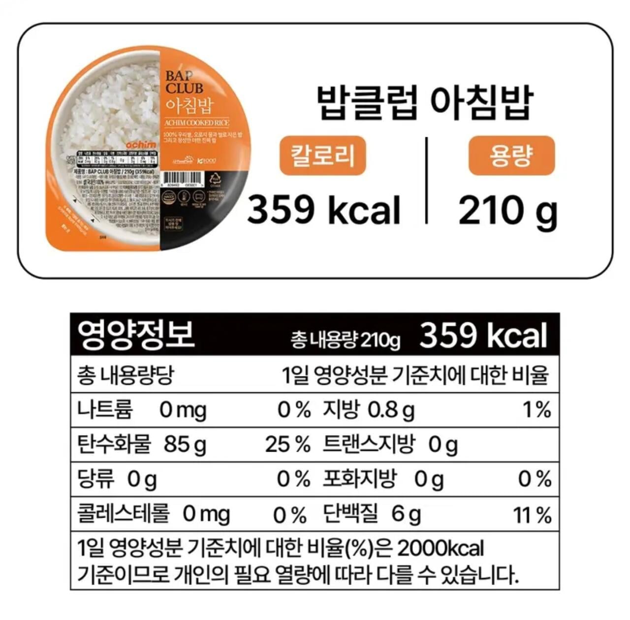114077.jpg [TOSS] [즉석밥] 밥클럽 아침밥, 210g, 36개 (15,900원) (무료)