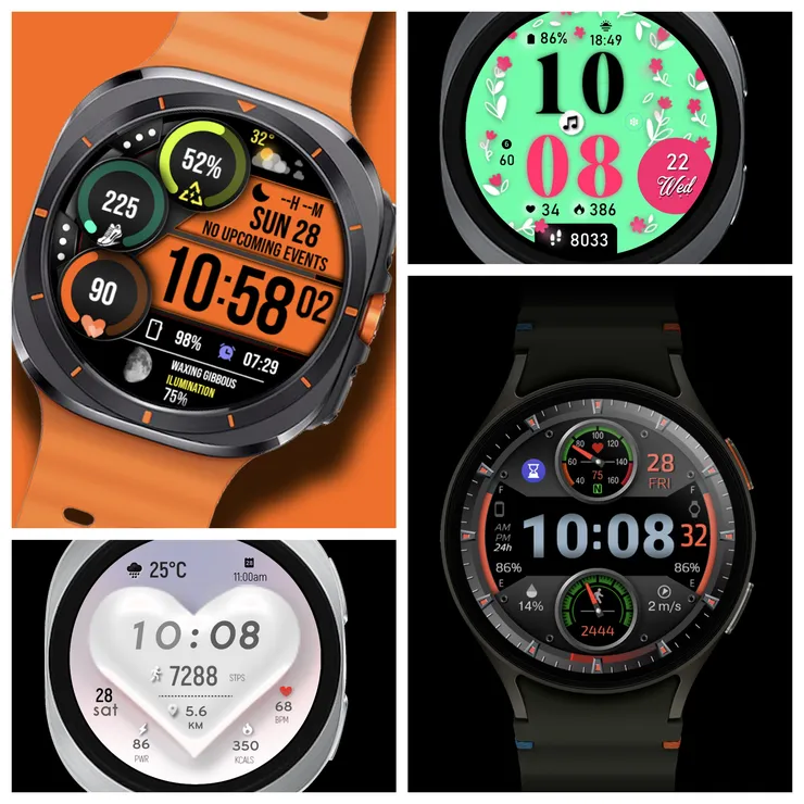 [구글플레이] 갤럭시 워치페이스 Digital Watch MB437 등 4종 무료 (0원) (무료)