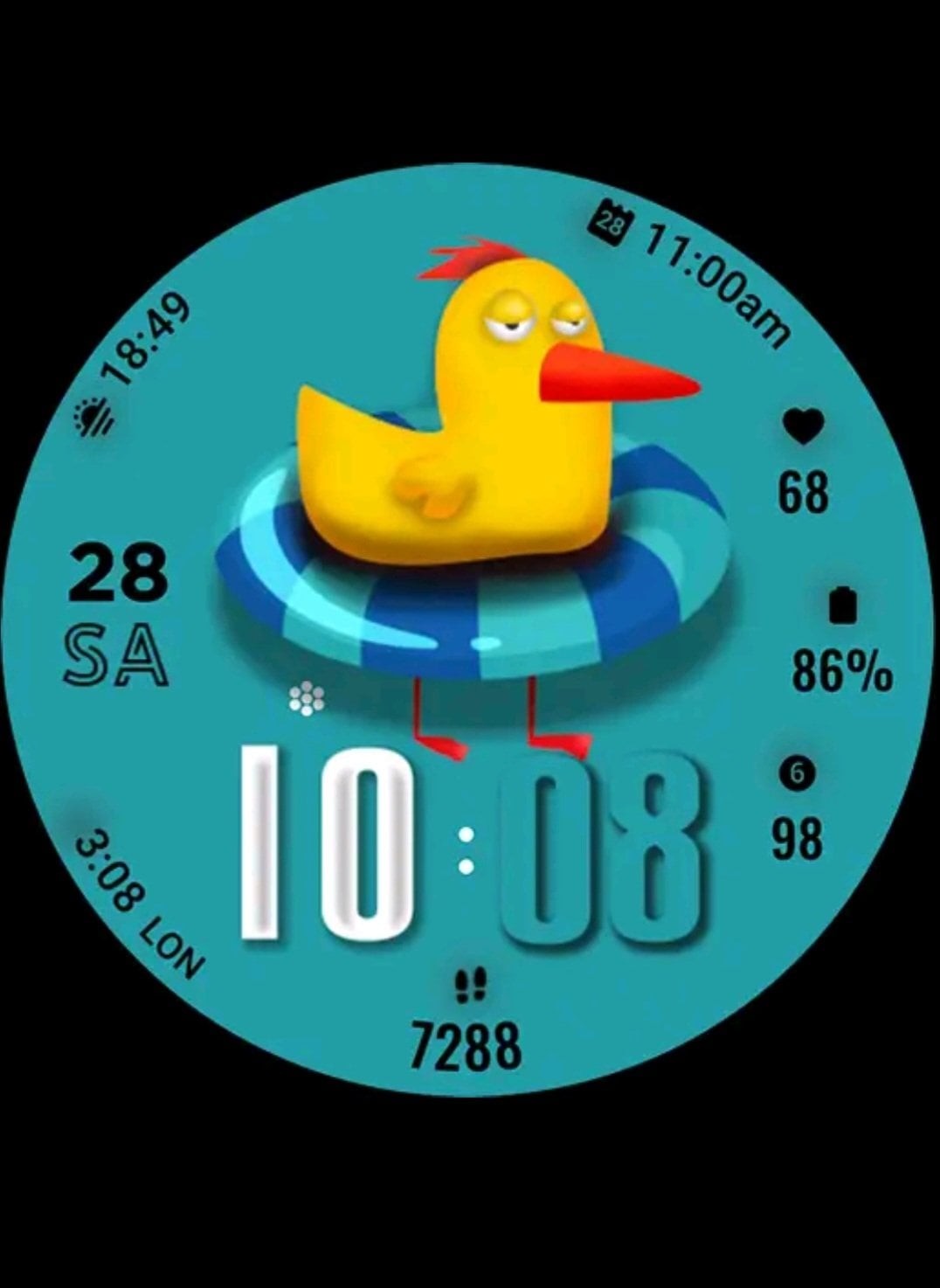 [WearOS] Mặt đồng hồ ML2U 203 và hơn thế nữa (miễn phí) (miễn phí)