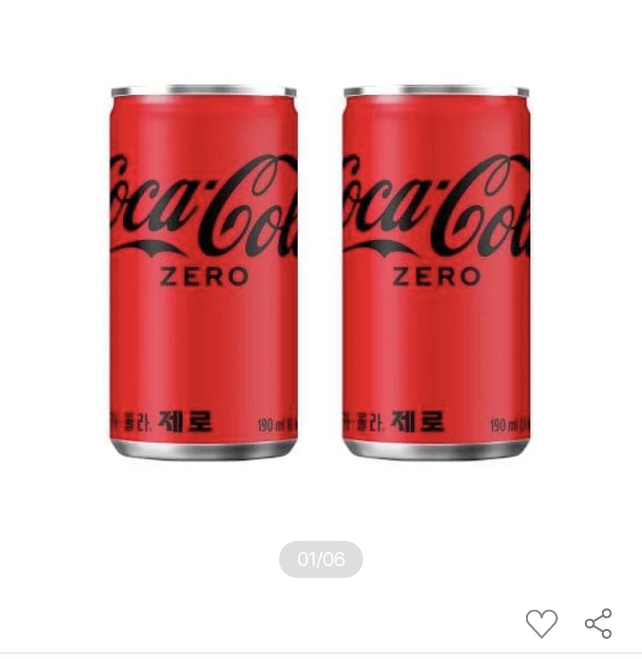 1000057394.jpg [SSG] Coca-Cola Zero 190ml 30 gói (14.900 won) (miễn phí)