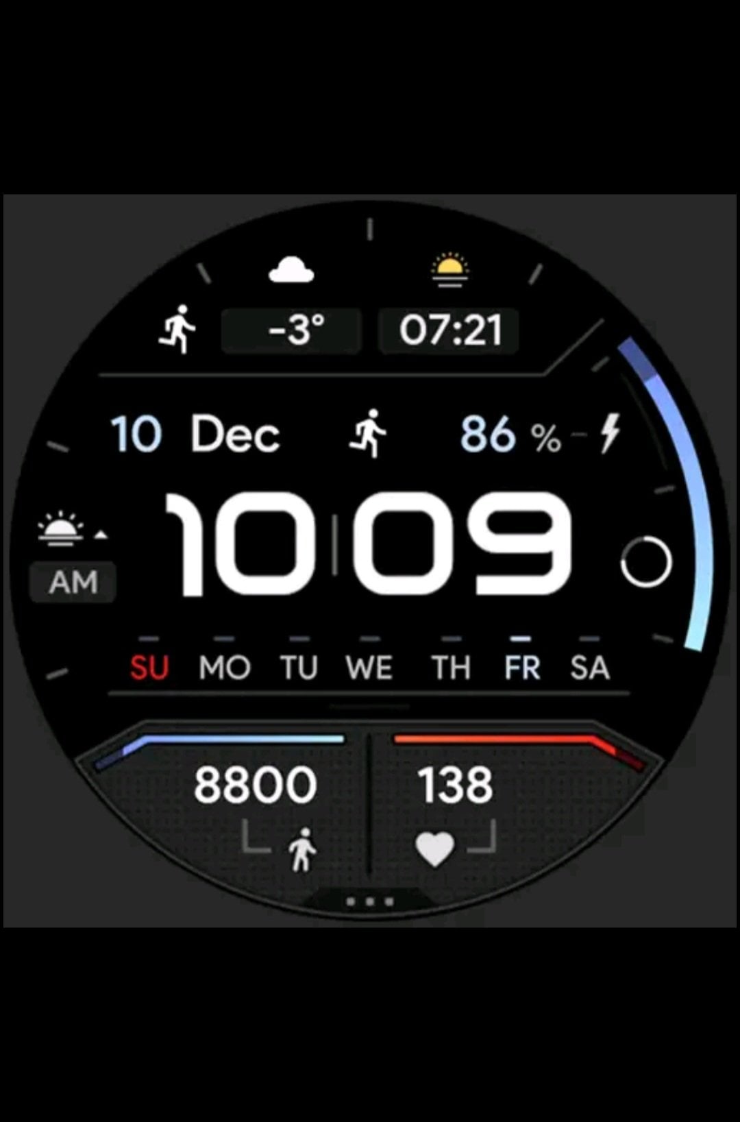 [WearOS] TRON dark 워치페이스 외 5종 (무료) (무배)