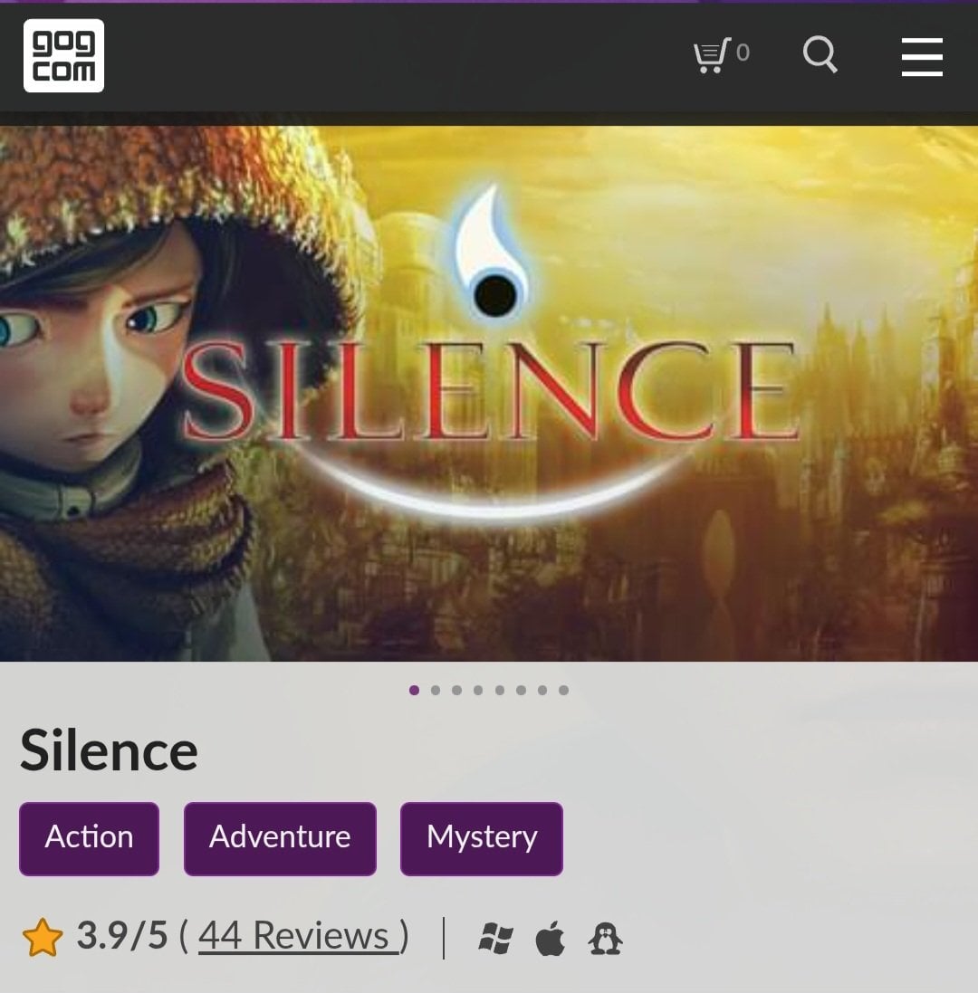 [GOG] im lặng (miễn phí) (miễn phí)
