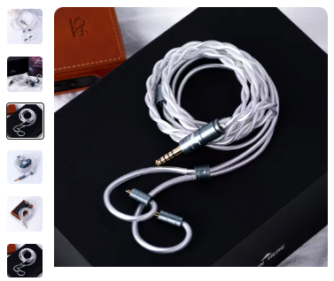 image.png [알리] [이어폰] Hisenior WhiteWhale 4.4mm 케이블 얼리버드 ($54.14) (무료)