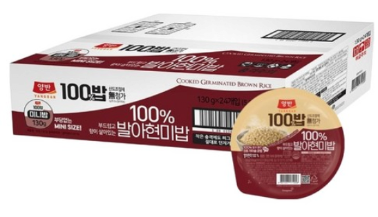 1.png [쿠팡와우] 양반 100밥 발아현미밥, 130g, 24개 (15,330원) (무료)
