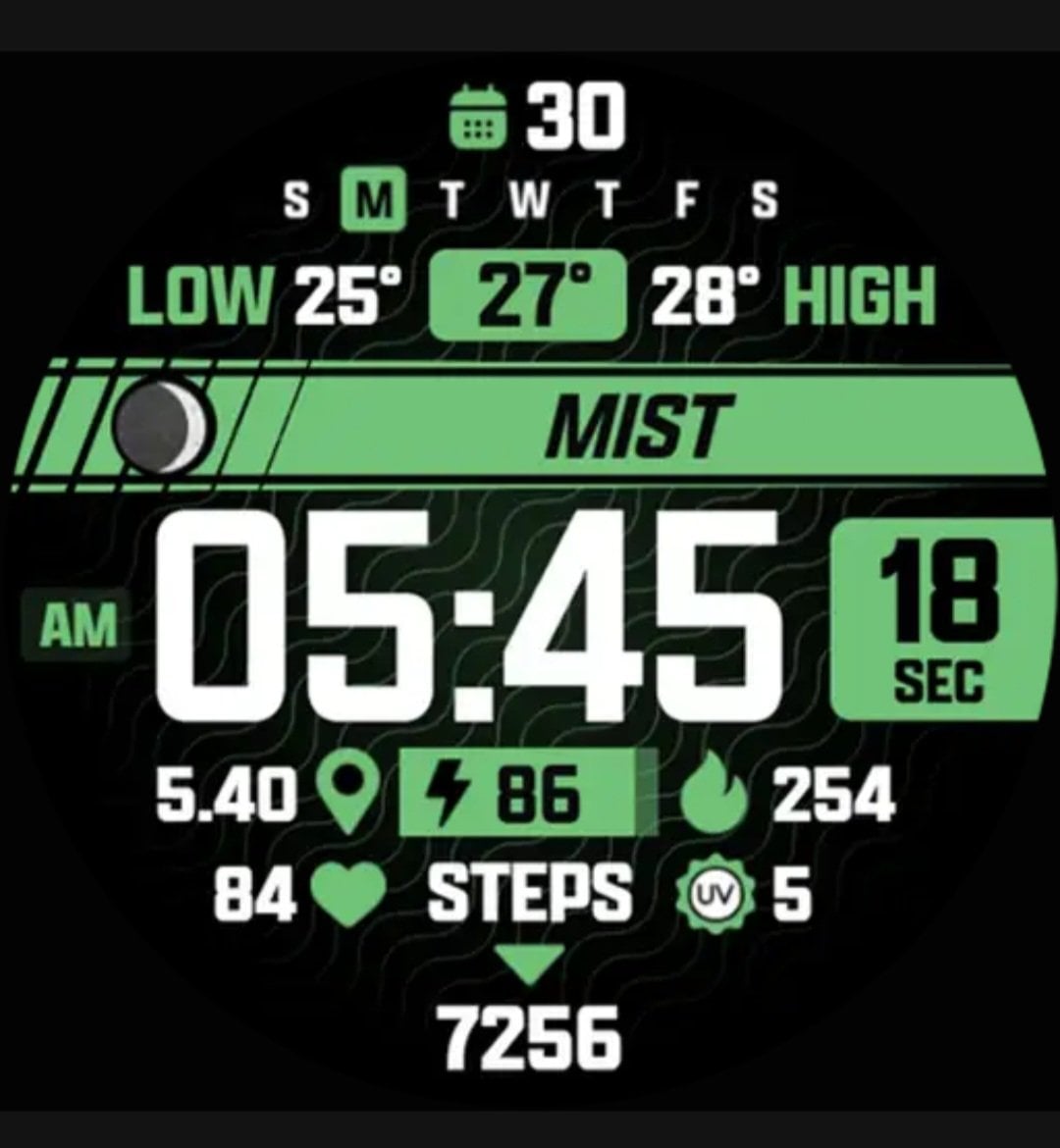 [WearOS] athleticdigital 워치페이스 외 2종 (무료) (무료)