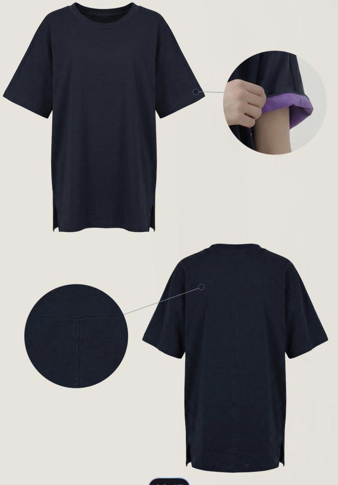 IMG_3328.jpeg [토스] 보니스팍스 코튼100 루즈핏티셔츠5장 프리사이즈 (9,900원) (무배)