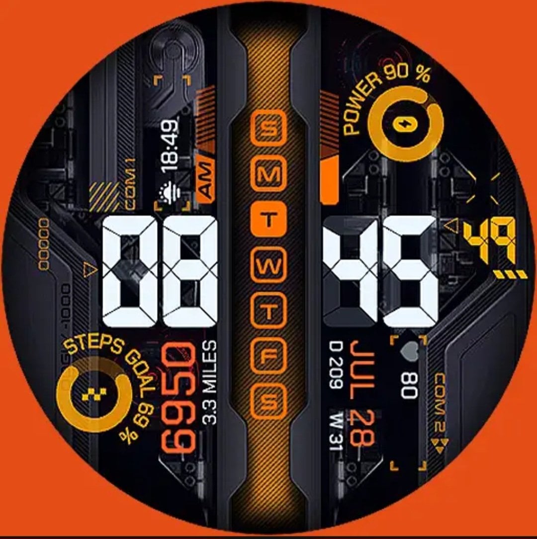 [WearOS] Oogly apex core 워치페이스 (무료) (무배)