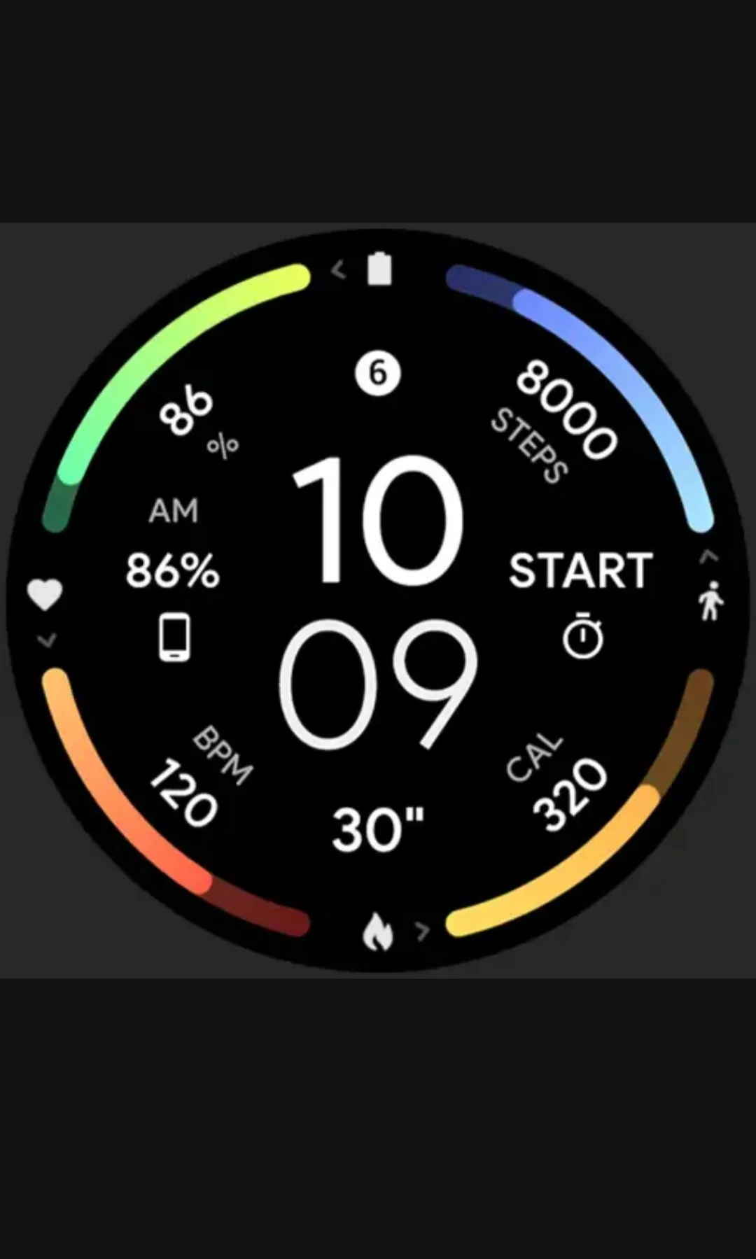 [WearOS] mặt đồng hồ đồ họa thông tin (miễn phí) (miễn phí)