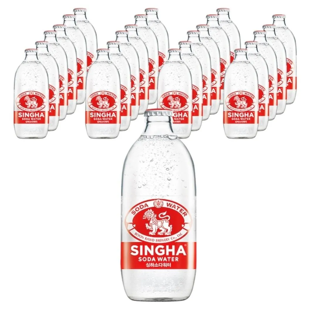 [오늘의집] 싱하 소다워터 탄산수 325ml 24병