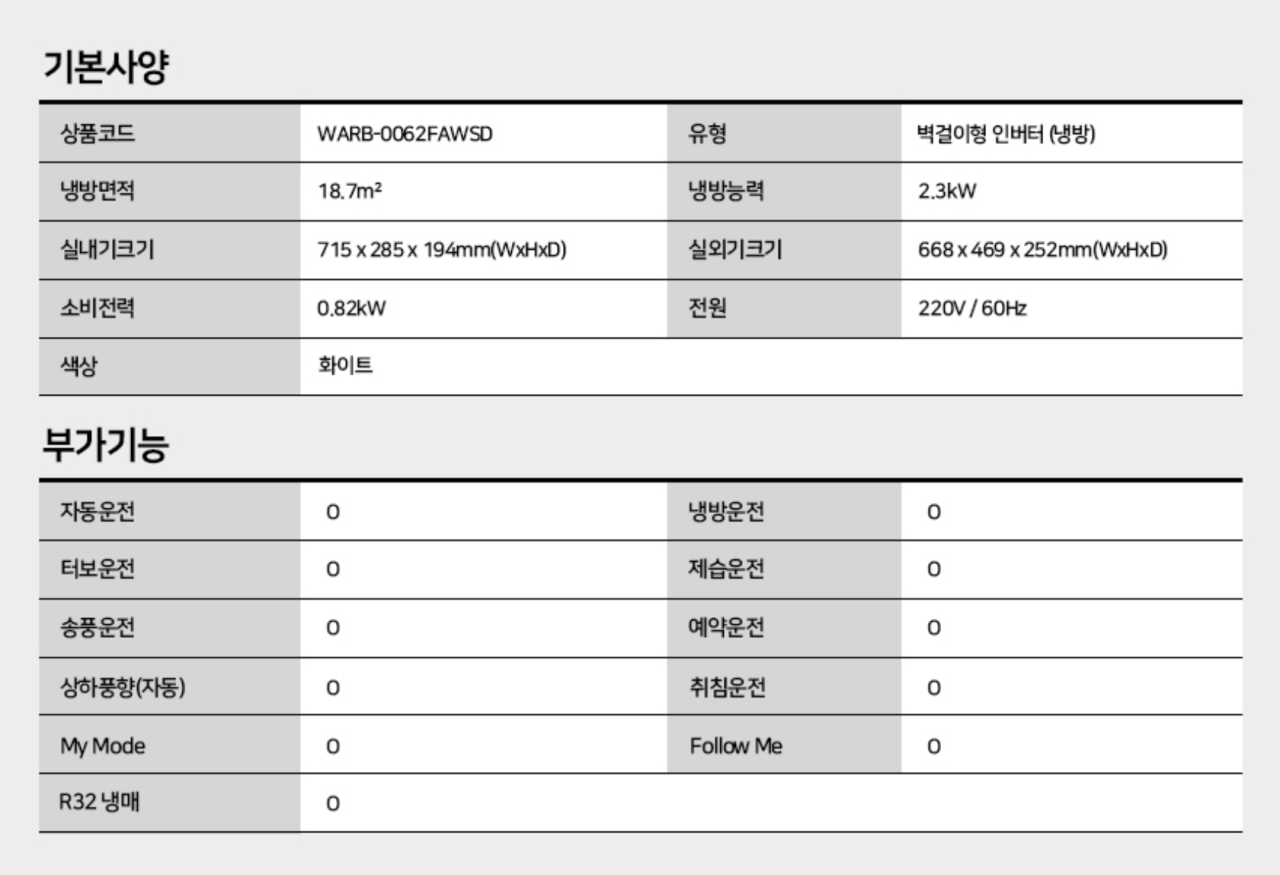 [Naver] Máy điều hòa treo tường Carrier Clawind (429.580 KRW) (Miễn phí)