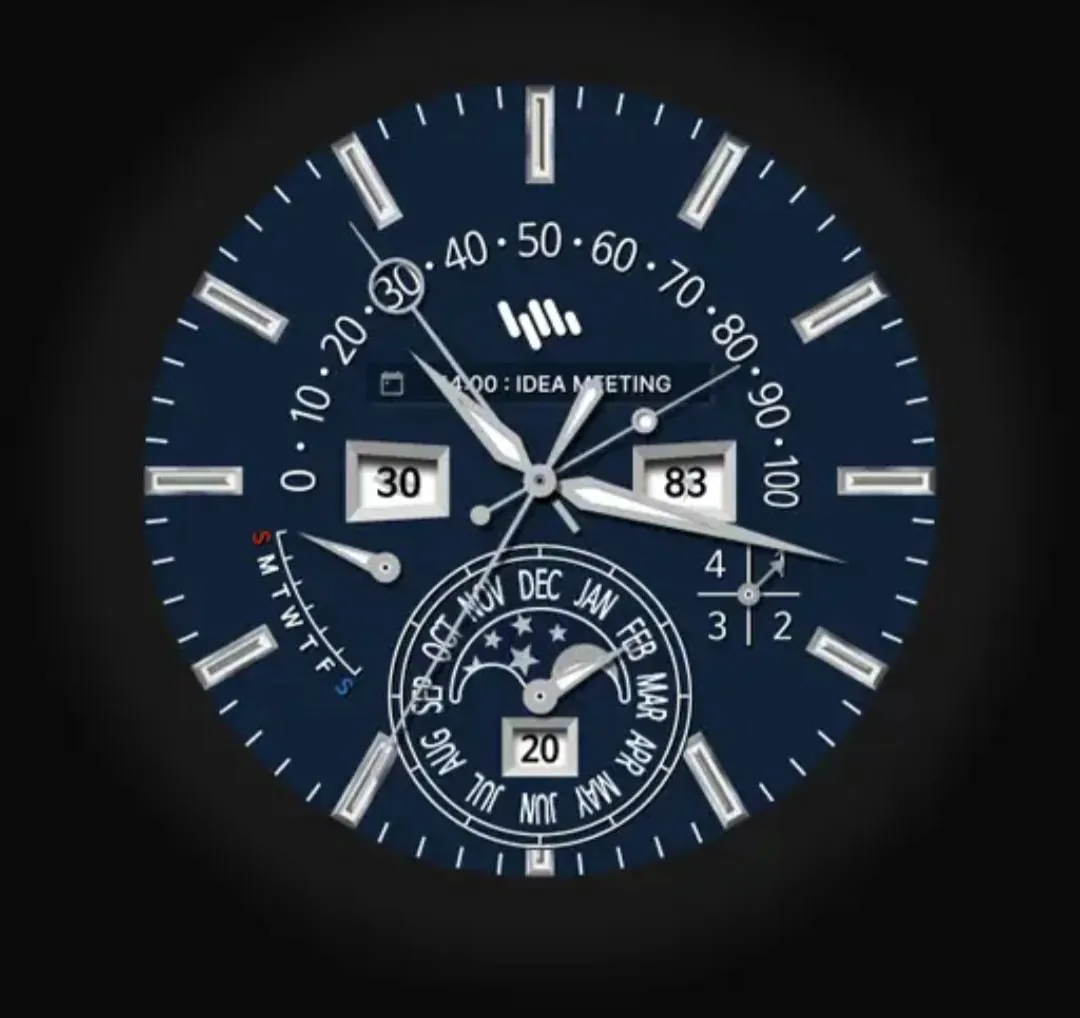 [WearOS] SamWatch Signature Analog 워치페이스 외4종 (무료) (무배)