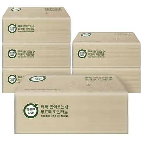 image.png [Coupang] Chọn một đất nước sạch sẽ 6 hộp 100 khăn lau bếp (KRW) 6,870) (miễn phí)